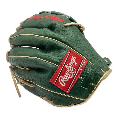 RAWLINGS (ローリングス) HEART of the HIDE 軟式グローブ GRSOGHH オーダーグラブ ケース付 約29cm グリーン