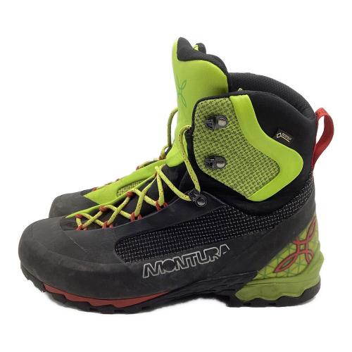 MONTURA (モンチュラ) バーティゴ トレッキングシューズ メンズ SIZE 27.5cm ブラック×グリーン