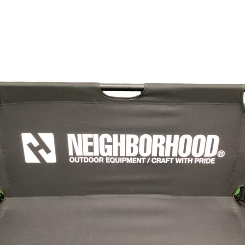 NEIGHBORHOOD (ネイバーフッド) アウトドアチェア ブラック フォールディングソファ