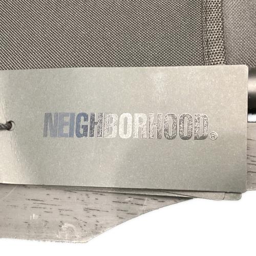NEIGHBORHOOD (ネイバーフッド) アウトドアチェア ブラック フォールディングソファ