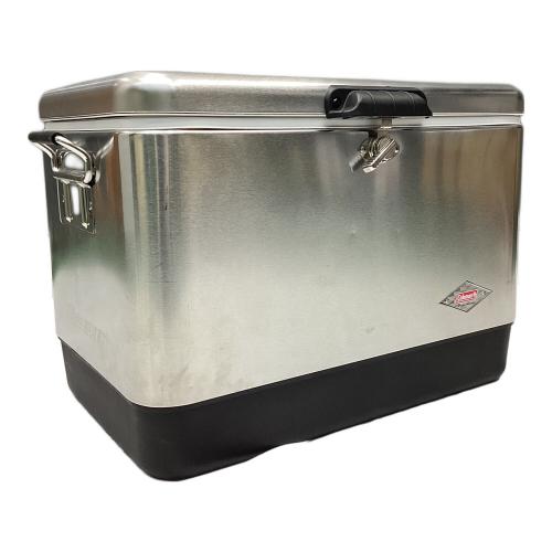 Coleman (コールマン) スチールベルトクーラー クーラーボックス 6150 旧モデル 54QT（約51L） シルバー