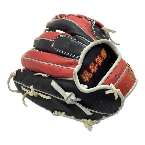 ZETT (ゼット) PROSTATUS ORDER 軟式グローブ BRG PRO オーダーグラブ ケース付 約28cm レッドxブラック