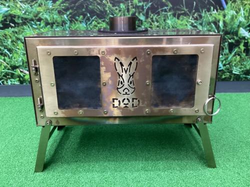 DOD (ディーオーディー) 薪ストーブ MS1-043-SL 2023年販売モデル シースルーまきちゃん