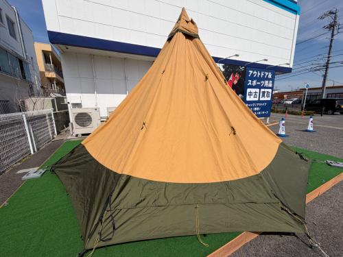 Tentipi (テンティピ) モノポールテント シートヨゴレ有 サファイア 9CP