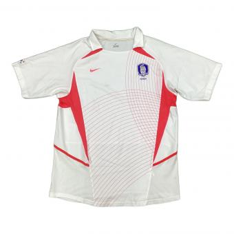韓国代表 (カンコクダイヒョウ) サッカーユニフォーム 2002年アウェイ ホワイト SIZE XXL