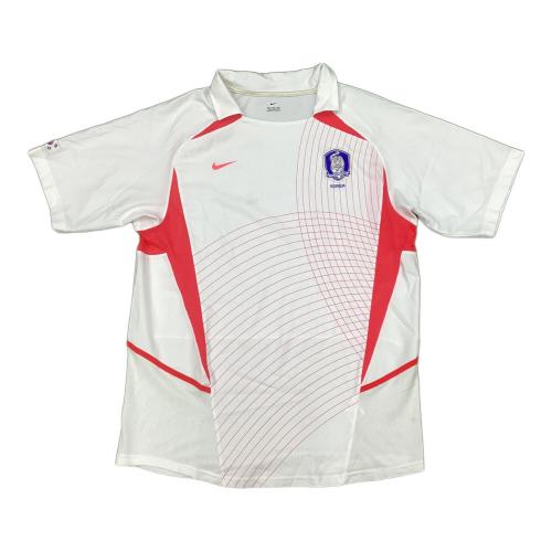 韓国代表 (カンコクダイヒョウ) サッカーユニフォーム 2002年アウェイ ホワイト SIZE XXL