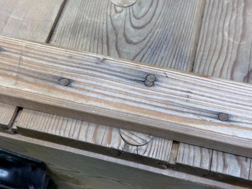 収納ケース フランス軍 推定1988年製造 軍用弾薬木箱(22mm機関砲弾用)