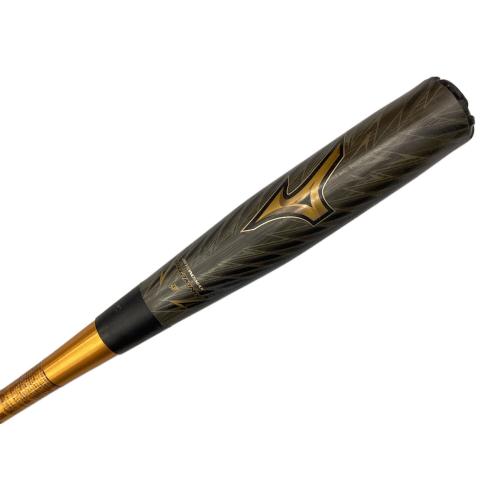MIZUNO (ミズノ) BEYONDMAX GIGAKING02 軟式バット 1CJBR142 専用ケース付 83cm ブラック×ゴールド