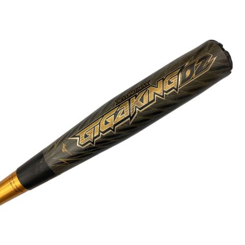 MIZUNO (ミズノ) BEYONDMAX GIGAKING02 軟式バット 1CJBR142 専用ケース付 83cm ブラック×ゴールド