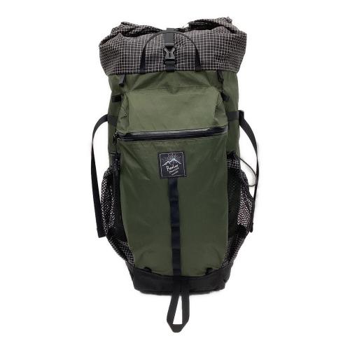 RawLow Mountain works (ロウロウ マウンテンワークス) バックパック 26-28L オリーブ Banbi x-pac