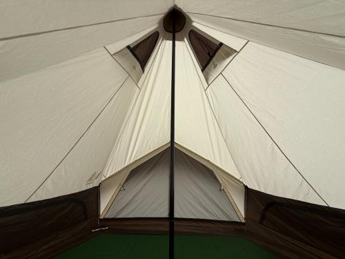 OGAWA (オガワ) モノポールテント 2785 PVCシートヨゴレ・ポール若干のキズ有 グロッケ12T/C