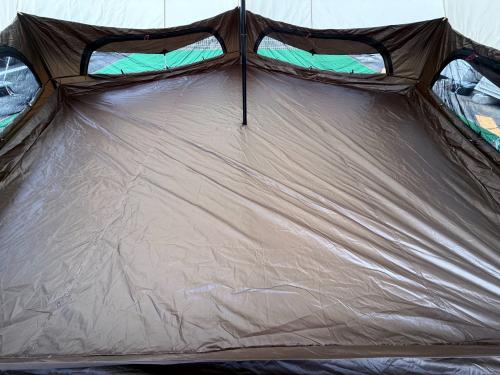 OGAWA (オガワ) モノポールテント 2785 PVCシートヨゴレ・ポール若干のキズ有 グロッケ12T/C