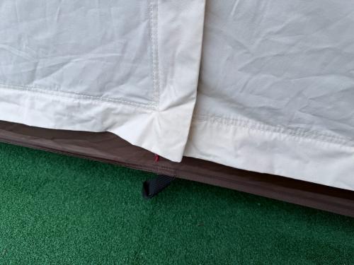 OGAWA (オガワ) モノポールテント 2785 PVCシートヨゴレ・ポール若干のキズ有 グロッケ12T/C