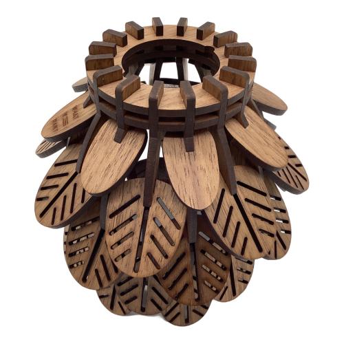 WHAT WE WANT (ワットウィーウォント) ランタンアクセサリー WW(ウォールナット) KUMIKOSHADE TYPE1