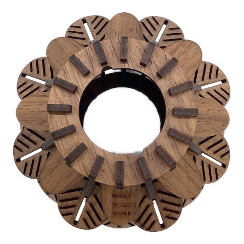 WHAT WE WANT (ワットウィーウォント) ランタンアクセサリー WW(ウォールナット) KUMIKOSHADE TYPE1