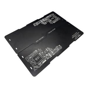 OMA FACTORY (オマファクトリー) ファニチャーアクセサリー BlackLabel style シェルフコンテナ25用 受注生産品 ブラック OMA.SC-25TOP