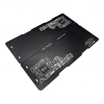 OMA FACTORY (オマファクトリー) ファニチャーアクセサリー BlackLabel style シェルフコンテナ25用 受注生産品 ブラック OMA.SC-25TOP