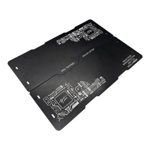 OMA FACTORY (オマファクトリー) ファニチャーアクセサリー BlackLabel style シェルフコンテナ25用 受注生産品 ブラック OMA.SC-25TOP