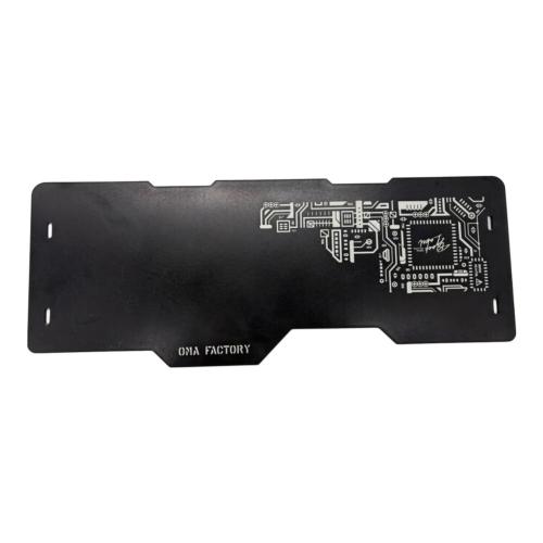 OMA FACTORY (オマファクトリー) ファニチャーアクセサリー BlackLabel style シェルフコンテナ25用 受注生産品 ブラック OMA.SC-25TOP