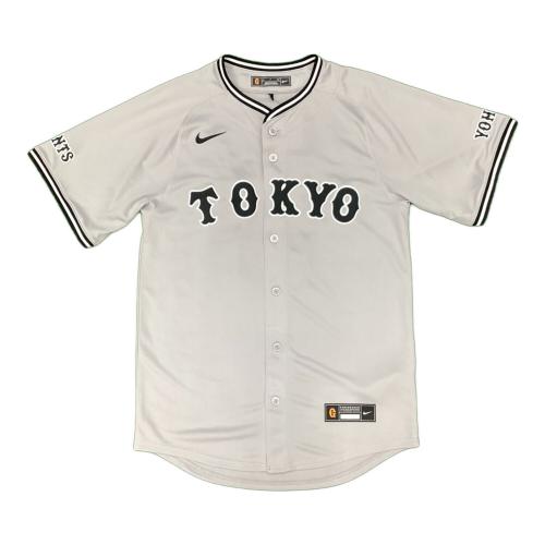 読売ジャイアンツ (ヨミウリジャイアンツ) 応援グッズ 坂本勇人【6】2024シーズンビジター SIZE S ライトグレー