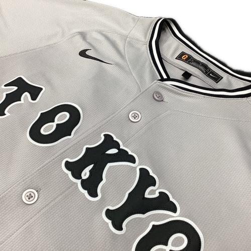 読売ジャイアンツ (ヨミウリジャイアンツ) 応援グッズ 岡本和真【25】2024シーズンビジター SIZE M ライトグレー
