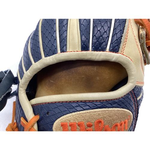 Wilson (ウィルソン) A2000 硬式グローブ PRO STOCK WTA20RB20JA27GM ホセ・アルトゥーベ選手モデル 2020年日本未発売モデル 11.5インチ（約29cm） ネイビーxクリーム