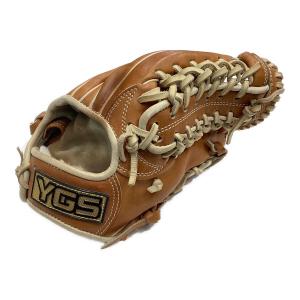 YGS (山本グラブスタジオ) 硬式グローブ EA3 プロライン Ultra Silky Kipレザー 土手紐無 約26cm ブラウン