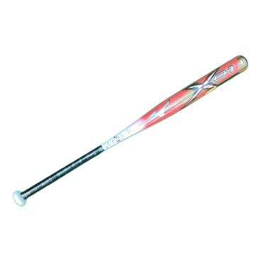 値下不可【中古】ZETT スプリンガー　一般軟式用バット84、85cm２本セット ZETT (ゼット) 軟式バット 85cm/69.5DIA./710g平均 ブラック×ゴールド