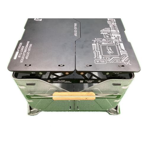 OMA FACTORY (オマファクトリー) ファニチャーアクセサリー BlackLabel style シェルフコンテナ25用 受注生産品 ブラック OMA.SC-25TOP