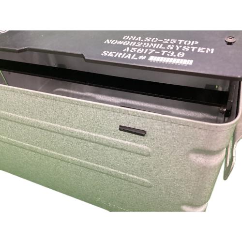 OMA FACTORY (オマファクトリー) ファニチャーアクセサリー BlackLabel style シェルフコンテナ25用 受注生産品 ブラック OMA.SC-25TOP