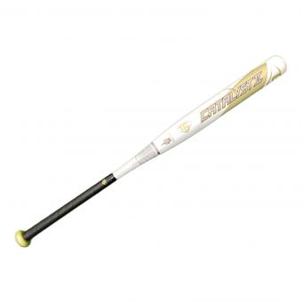LOUISVILLE SLUGGER (ルイスビルスラッガー) CATALYSTⅡ ソフトボール用バット WTLJGS19T 3号球用（ゴムボール用）ケース付 84cm ホワイト