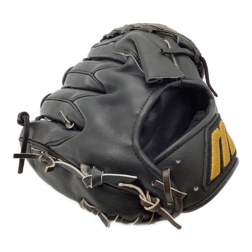 MIZUNO (ミズノ) Mizuno Pro ORDER 硬式グローブ ビッグMロゴ オーダーグラブ ナンバーワッペン付(000) 約29cm ブラック