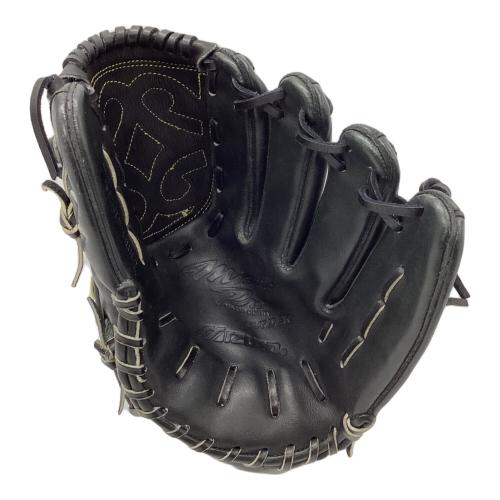 MIZUNO (ミズノ) Mizuno Pro ORDER 硬式グローブ ビッグMロゴ オーダーグラブ ナンバーワッペン付(000) 約29cm ブラック