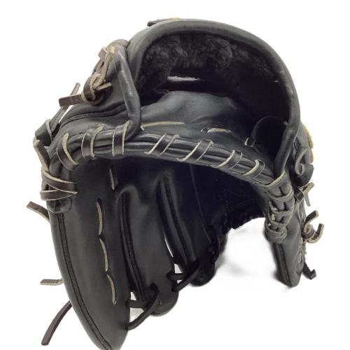 MIZUNO (ミズノ) Mizuno Pro ORDER 硬式グローブ ビッグMロゴ オーダーグラブ ナンバーワッペン付(000) 約29cm ブラック