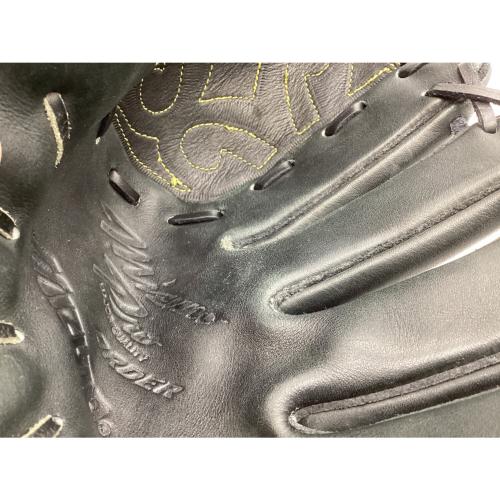 MIZUNO (ミズノ) Mizuno Pro ORDER 硬式グローブ ビッグMロゴ オーダーグラブ ナンバーワッペン付(000) 約29cm ブラック