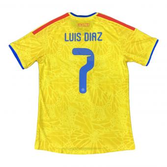 コロンビア代表 (コロンビアダイヒョウ) サッカーユニフォーム オーセンティック 2026年ホーム SIZE XL イエロー