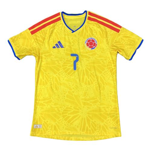 コロンビア代表 (コロンビアダイヒョウ) サッカーユニフォーム オーセンティック 2026年ホーム SIZE XL イエロー