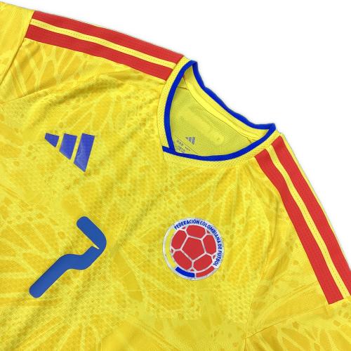コロンビア代表 (コロンビアダイヒョウ) サッカーユニフォーム オーセンティック 2026年ホーム SIZE XL イエロー