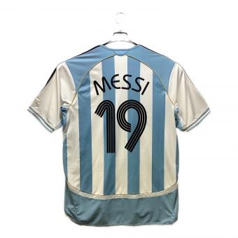 アルゼンチン代表 (アルゼンチンダイヒョウ) サッカーユニフォーム JN3708 2006年ホーム 復刻 メンズ SIZE 2XL ホワイト×スカイブルー