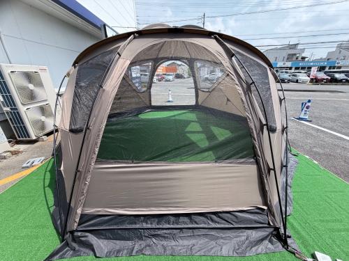 WIWO (ウィーオ) ドームテント フレーム設営癖・シートヨゴレ・スカートヨゴレ・キズ・小穴有 コヨーテ ヤクドーム450