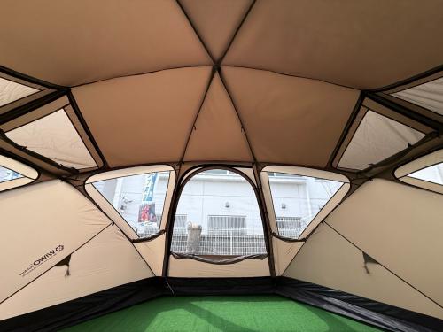 WIWO (ウィーオ) ドームテント フレーム設営癖・シートヨゴレ・スカートヨゴレ・キズ・小穴有 コヨーテ ヤクドーム450