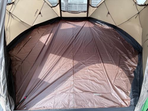 WIWO (ウィーオ) ドームテント フレーム設営癖・シートヨゴレ・スカートヨゴレ・キズ・小穴有 コヨーテ ヤクドーム450