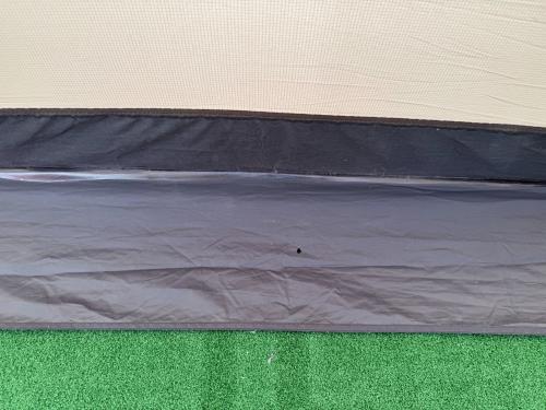 WIWO (ウィーオ) ドームテント フレーム設営癖・シートヨゴレ・スカートヨゴレ・キズ・小穴有 コヨーテ ヤクドーム450