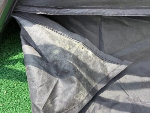 WIWO (ウィーオ) ドームテント フレーム設営癖・シートヨゴレ・スカートヨゴレ・キズ・小穴有 コヨーテ ヤクドーム450