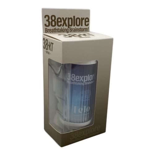 38explore (サーティーエイト・エクスプロー) TeLod 38-kT LEDランタン ホワイトxブルー