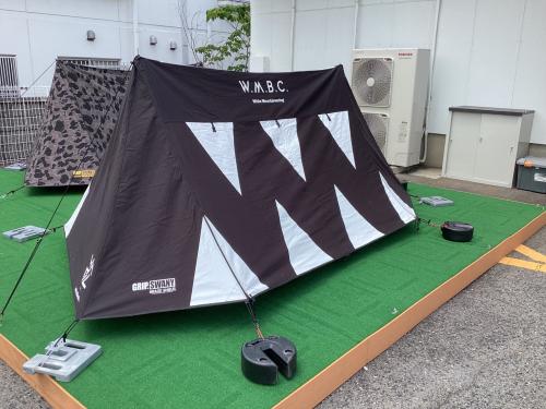 W.M.B.C. パップテント BC2371801 シートダメージ有 2023年販売モデル ファイアープルーフGSテント