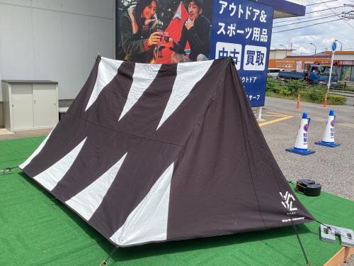 W.M.B.C. パップテント BC2371801 シートダメージ有 2023年販売モデル ファイアープルーフGSテント