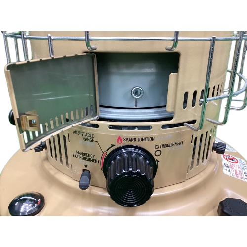 TOYOTOMI (トヨトミ) ギアミッション アウトドアヒーター KS-GE67 コヨーテブラウン 動作確認済み PSCマーク有
