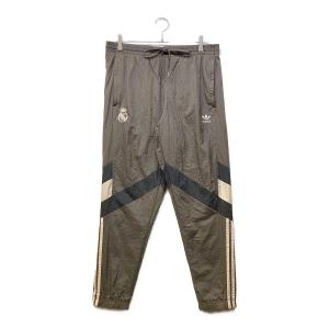 レアル・マドリード サッカーウェア(ボトムス) JI9480 LIFESTYLER オリジナル トラックパンツ 2024年モデル ユニセックス SIZE 2XL グレー