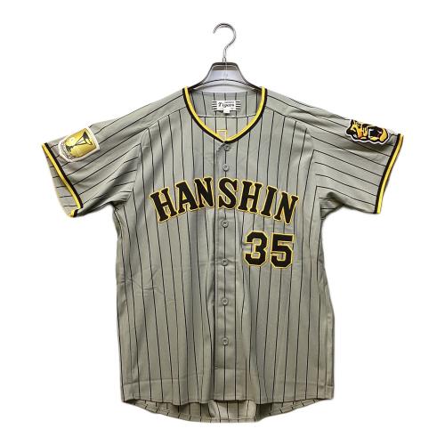 阪神タイガース (ハンシンタイガース) 才木浩人【35】2024シーズンビジター 2023シーズンセ・リーグチャンピオンパッチ付 応援グッズ SIZE L
